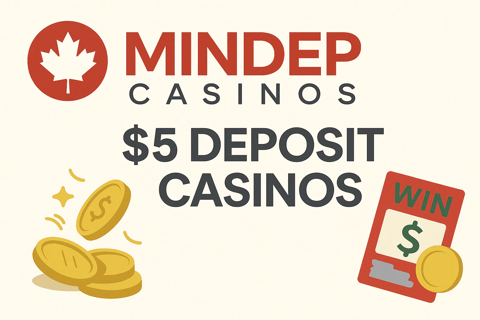 5 dollar deposit casinos